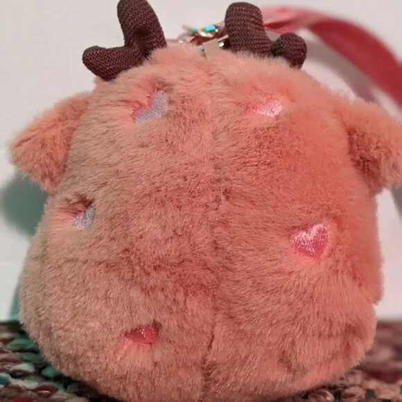 Lucky Emma Rua Rua Zoo scented Plushes keychain "Forest Deer" Scent: Cookie - Picture 4 of 5